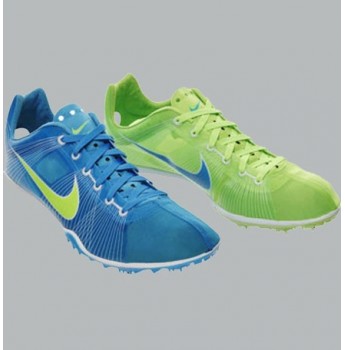 Nike Zoom Victory Bleue/Verte 2012