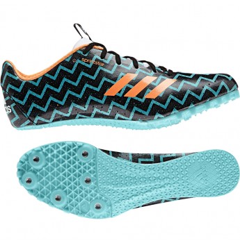 Adidas SprintStar 2017 - Noire/Bleue - Femmes